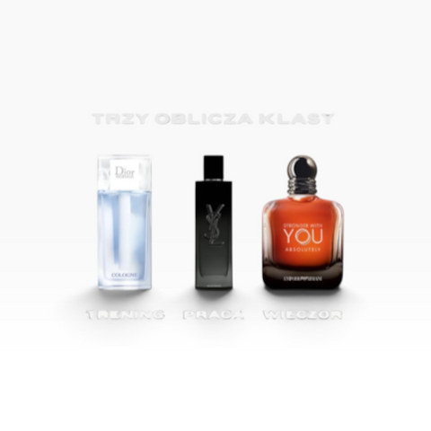Zestaw 3 Oblicza Klasy - odlewka perfum