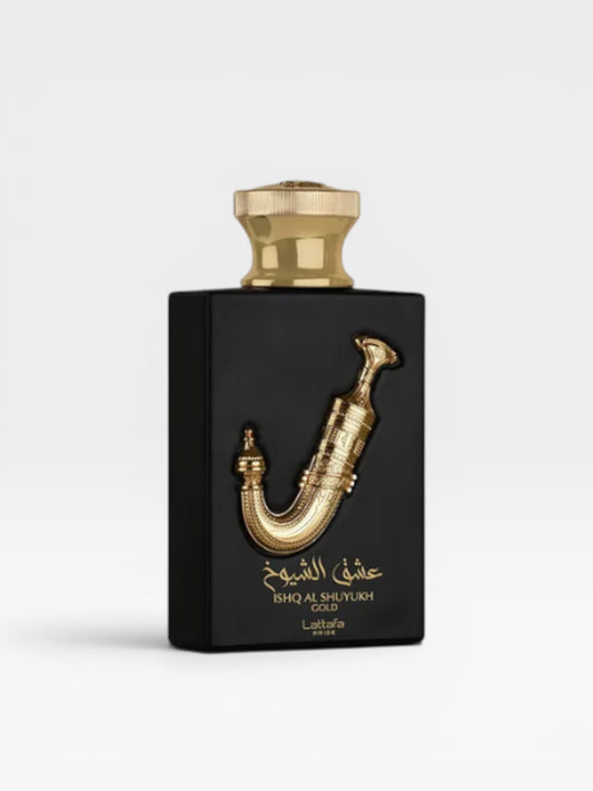 Lattafa Ishq Al Shuyukh Gold — odlewka perfum